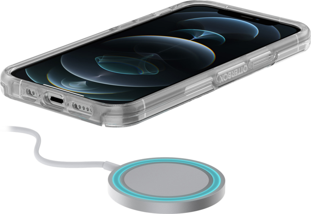 <p>The OtterBox 15W Wireless Charging Pad for MagSafe has a compact minimalist design that blends in on nightstands, countertops and workstations.</p>