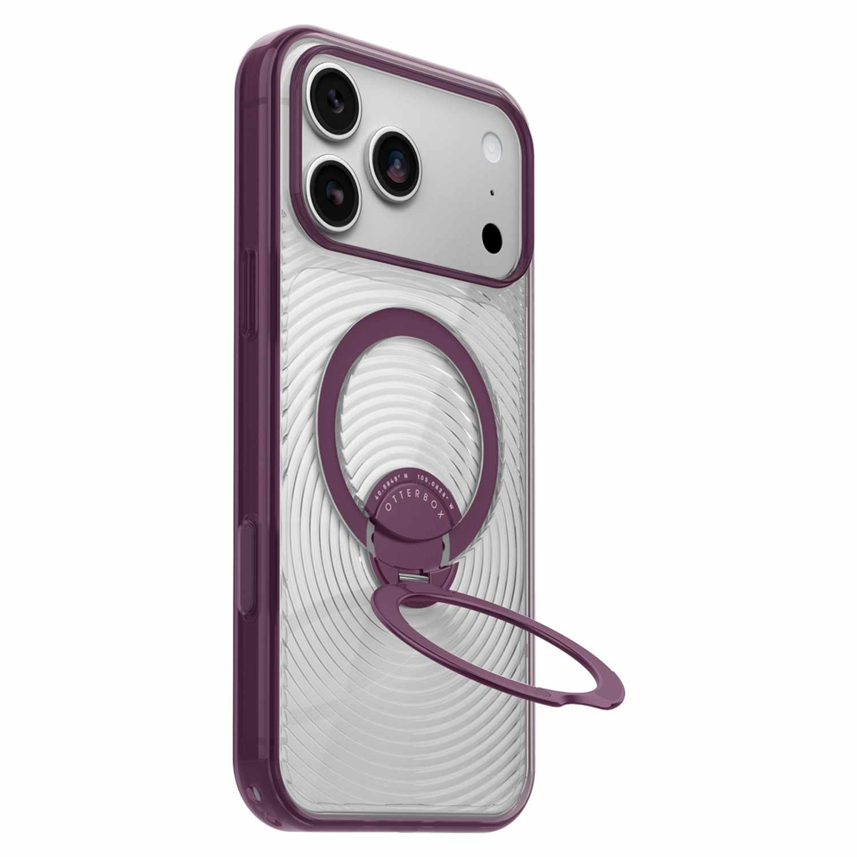 OtterBox - Symmetry Stand MagSafe Case Vinum Purple for iPhone 18 Pro Max/17 Pro Max