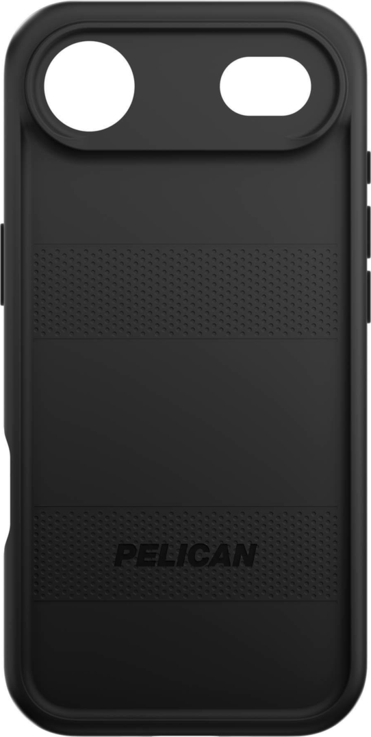 The Pelican Protector MagSafe Case delivers military-spec 16-foot drop protection with an impact-resistant design, a shock-absorbing lining, and strong built-in magnets for seamless MagSafe charging.