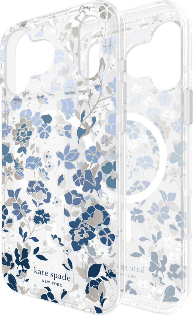 Kate Spade - Protective MagSafe Case for Apple iPhone 17 Pro Max - Flowerbed Blue