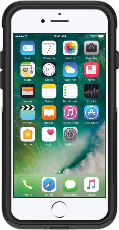 iPhone 8/7 Otterbox Black Commuter Series case