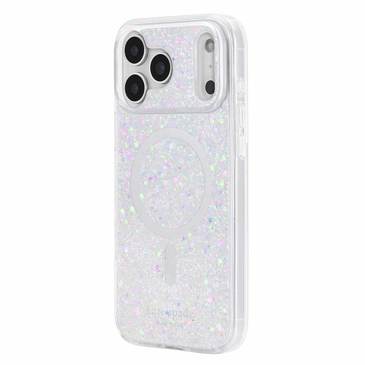 Kate Spade - Protective MagSafe Case Chunky Glitter Iridescent for iPhone 18 Pro Max/17 Pro Max
