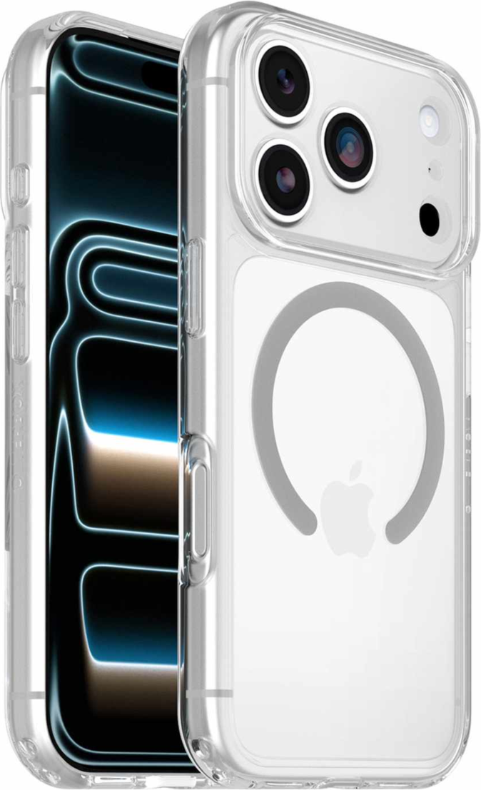 OtterBox - Lumen Clear MagSafe Case Clear for iPhone 18 Pro/17 Pro