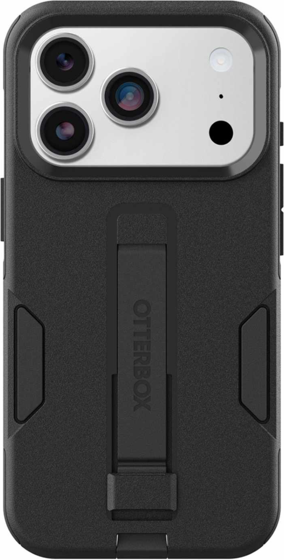 OtterBox - Commuter Grip MagSafe Case Black for iPhone 18 Pro/17 Pro