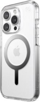 Speck Presidio case with MagSafe for iPhone 15 Pro, Clear