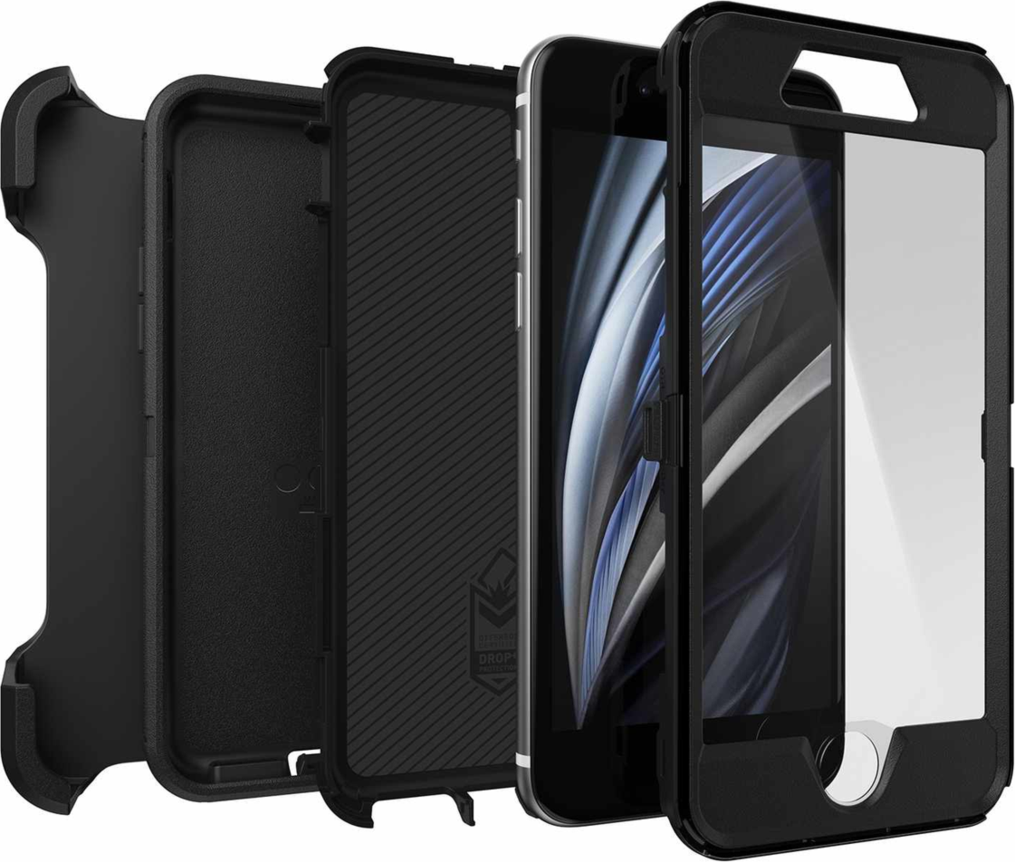 Apple Defender iPhone 8/7 Black Pro Pack