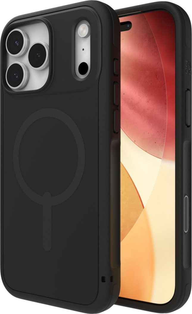 The ZAGG Sedona Snap combines elegant design with multi-layer protection, featuring 13ft drop defense, reinforced bumpers, and MagSafe compatibility in nature-inspired colors.