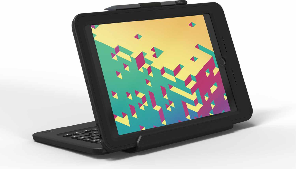ZAGG - Ensemble clavier et étui Rugged Pro Connect, noir, pour iPad 10,2 pouces 2021/10,2 pouces 2020/10,2 pouces 2019