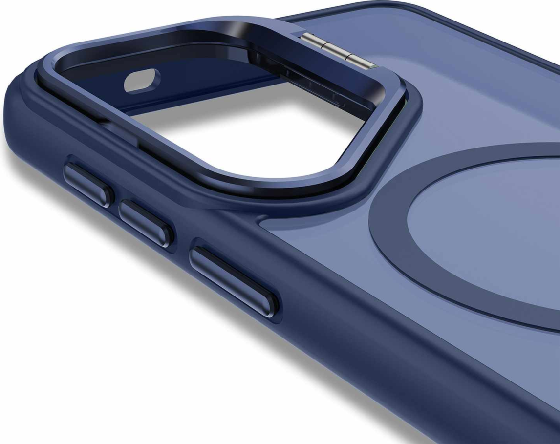 Blu Element - Chromatic Kick Case w/Magnets Navy for Samsung Galaxy S26 FE/Galaxy S25 FE