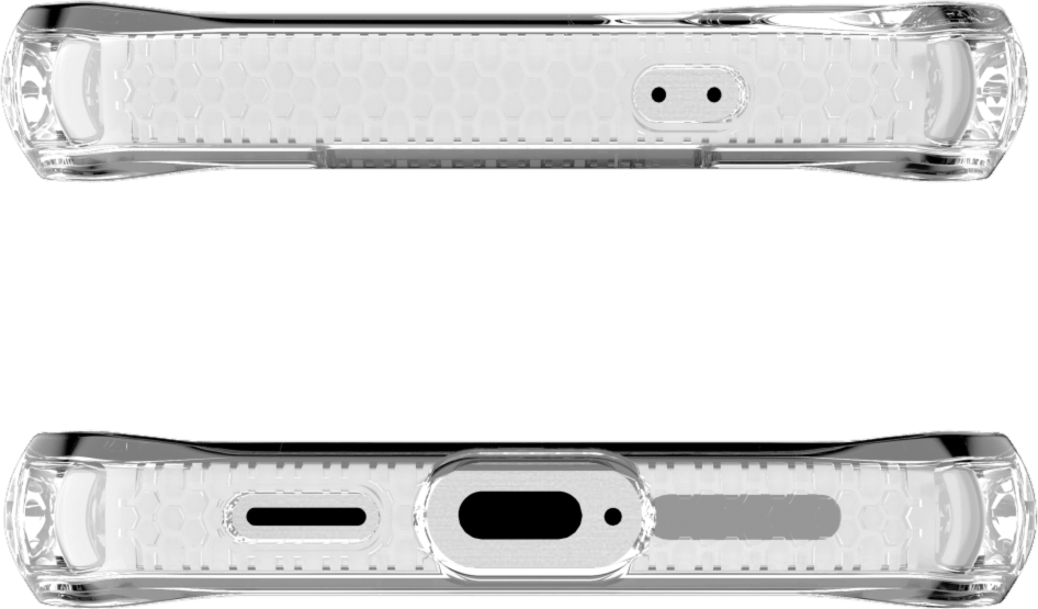 Hybrid_R Clear Case Compatible w/MagSafe for Samsung Galaxy S25