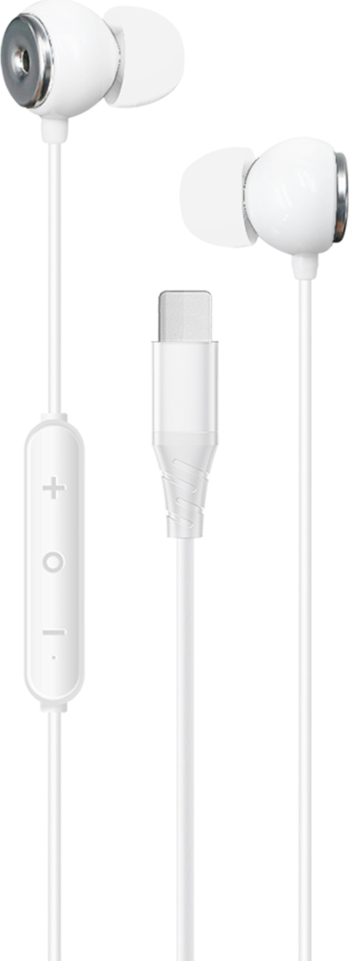 Helix/Retrak ETHSECW Écouteurs UltraBuds USB-C Haute Fidélité Blanc