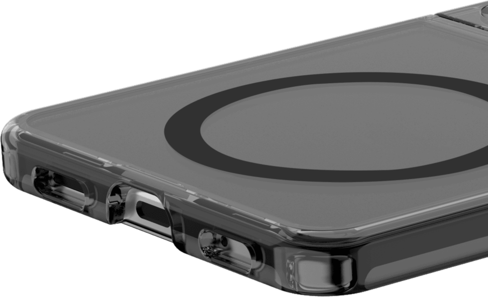 Avana SGB7ACMRISMOK Étui Ice avec MagSafe et Anneau Ash pour Samsung Galaxy Z Flip7