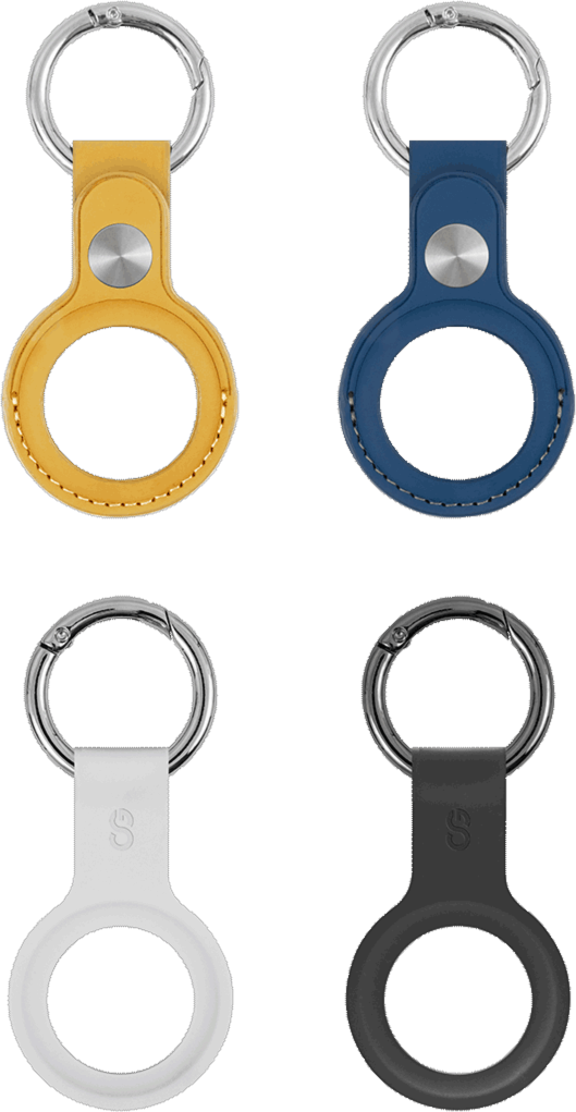 LOGiiX Tags for AirTag 4 Pack - Multicoloured