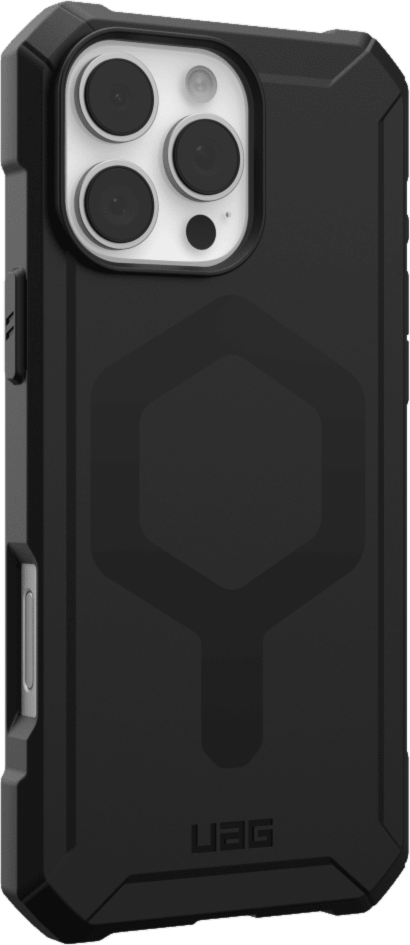 Get uncompromised defense with UAG Essential Armor – a one-piece TPU case that features an ultra-thin design, 15 ft drop protection and is compatible with MagSafe charging.