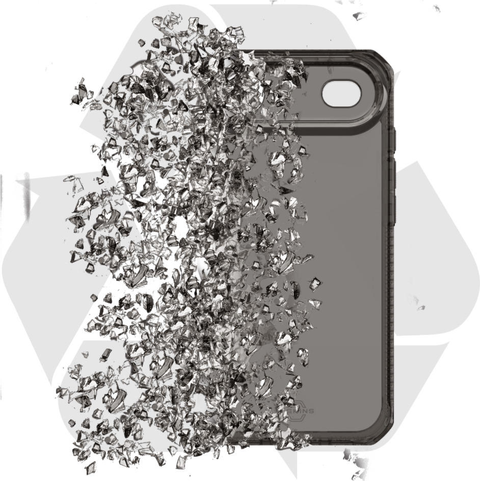 ITSKINS AP7RSPECMSMOK Étui Spectrum_R Smoke pour iPhone Air