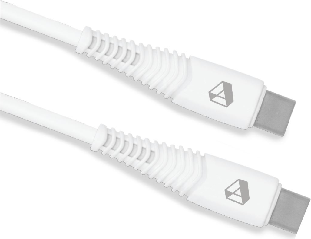 Adreama Câble USB-C PD 3.0 (1.5m) - Blanc