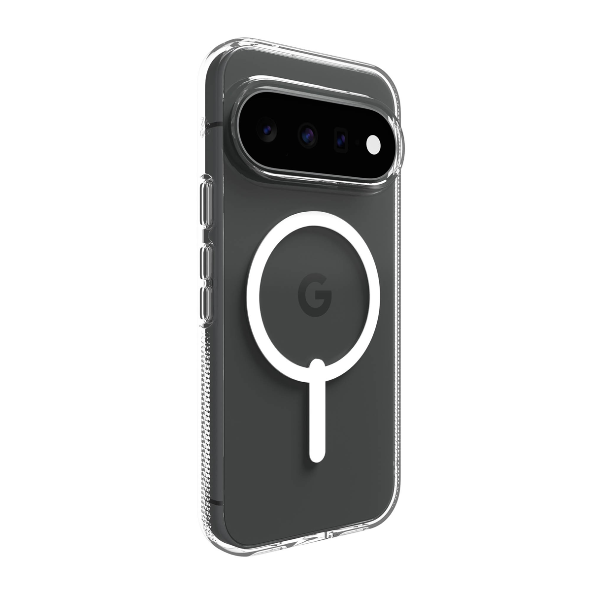 Strengthened with Graphene, ZAGG's Crystal Palace Snap series case combines a slim, crystal-clear profile with up to 13 ft drop protection and strong built-in magnets for magnetic accessories.