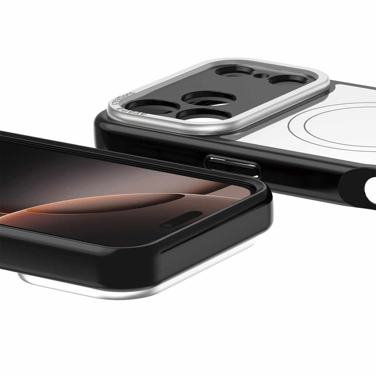 Avana - Glim MagSafe Case Ash for iPhone 17 Pro Max