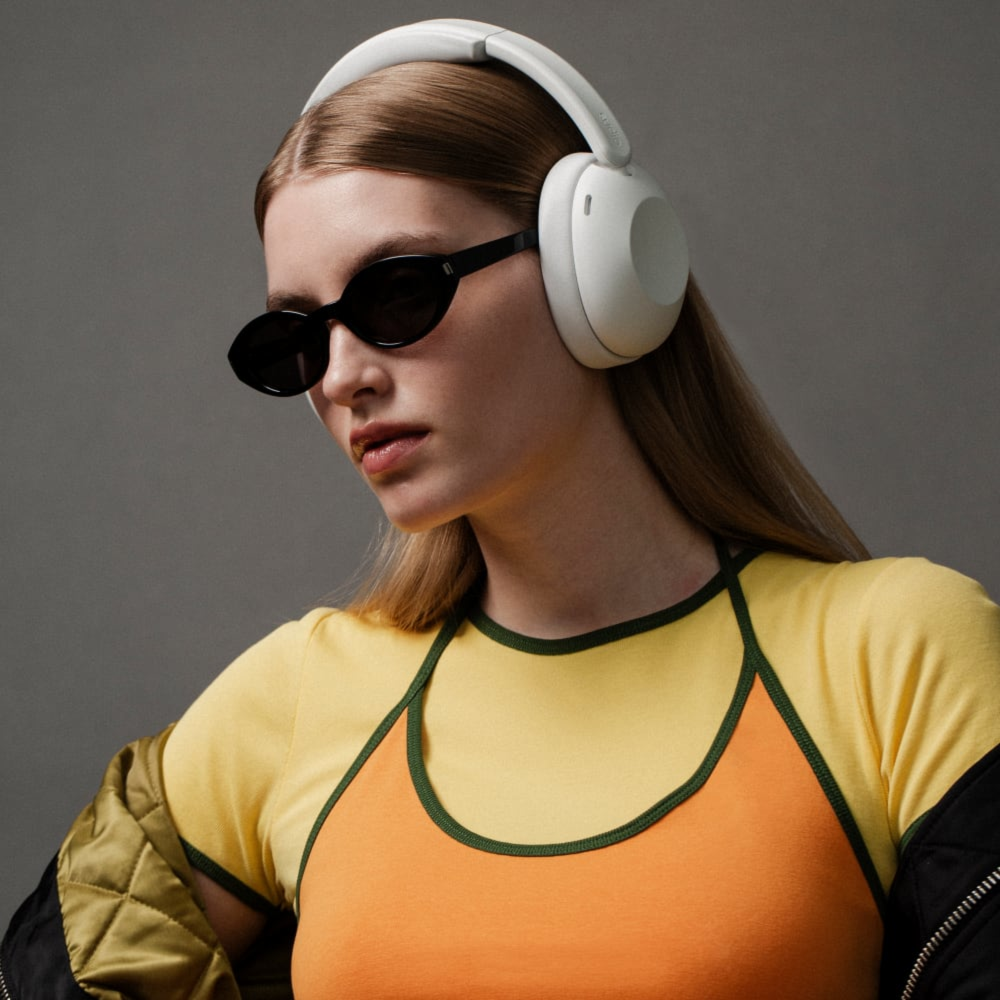 Sudio - Casque circum-auriculaire K3 avec réduction active du bruit (ANC), blanc