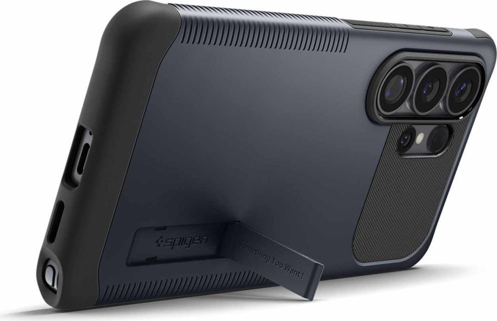 Spigen - Étui Slim Armor avec aimants, finition Metal Slate, pour Samsung Galaxy S26 Ultra