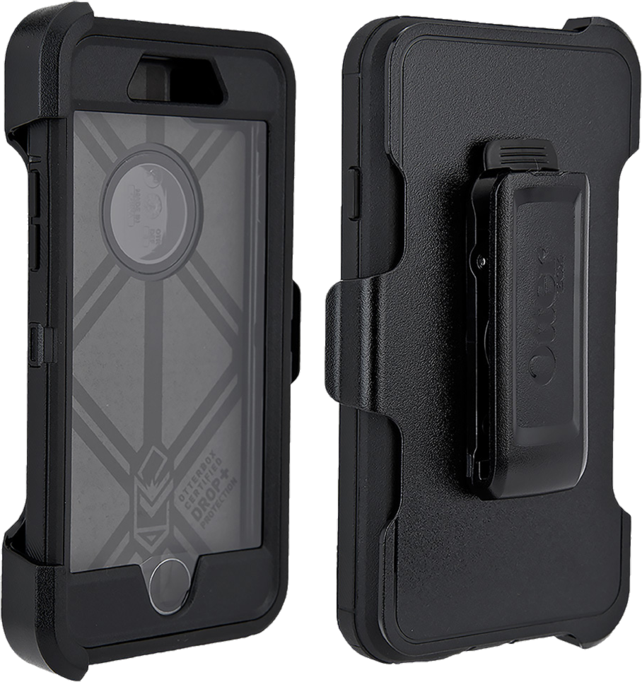 OtterBox iPhone SE/8/7 Defender Case - Black