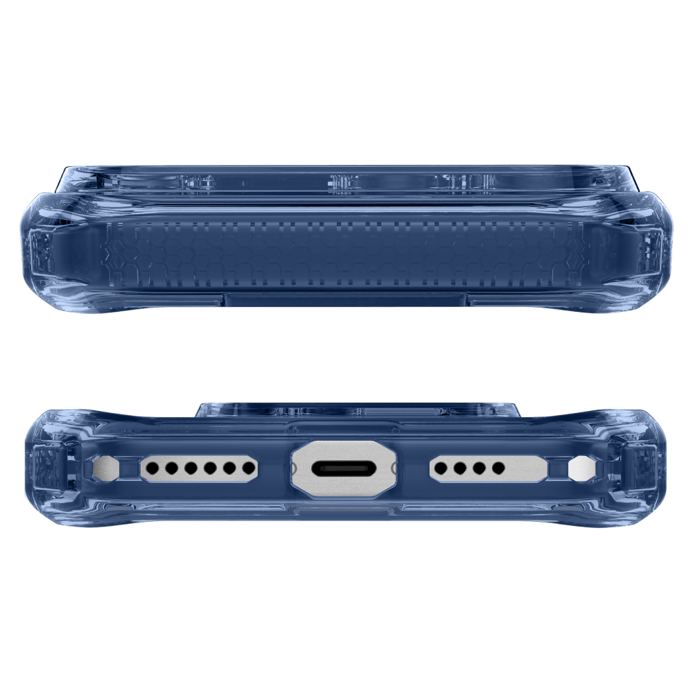 ITSKINS AP7XHBVARNVBL tui Hybrid_R Vapor MagSafe Bleu Marine pour iPhone 17 Pro