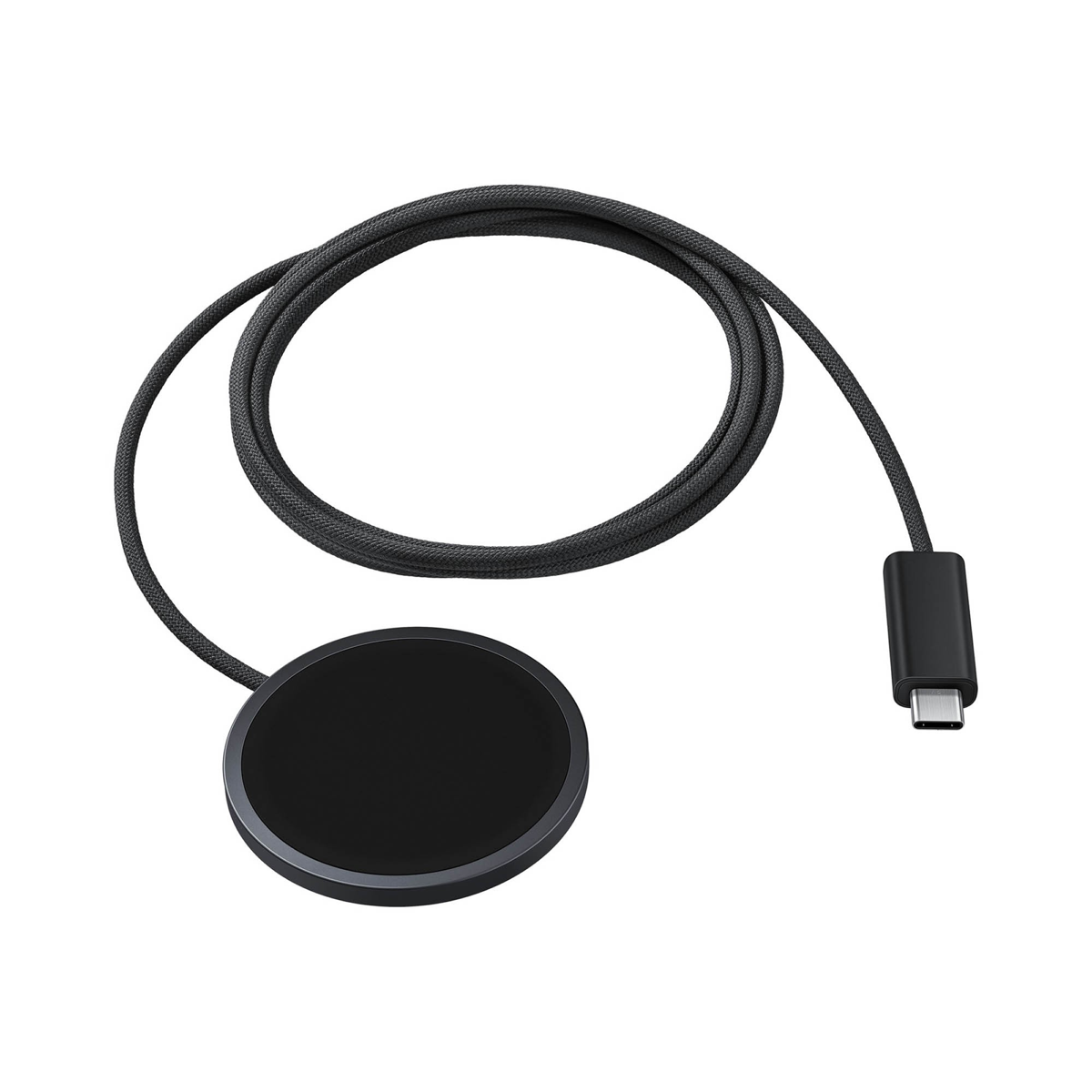 <p>The Samsung Magnet Wireless Charger offers effortless power via Qi2 technology. Its magnetic alignment ensures a secure connection and up to 25W of fast, stable charging in a sleek frame.</p>