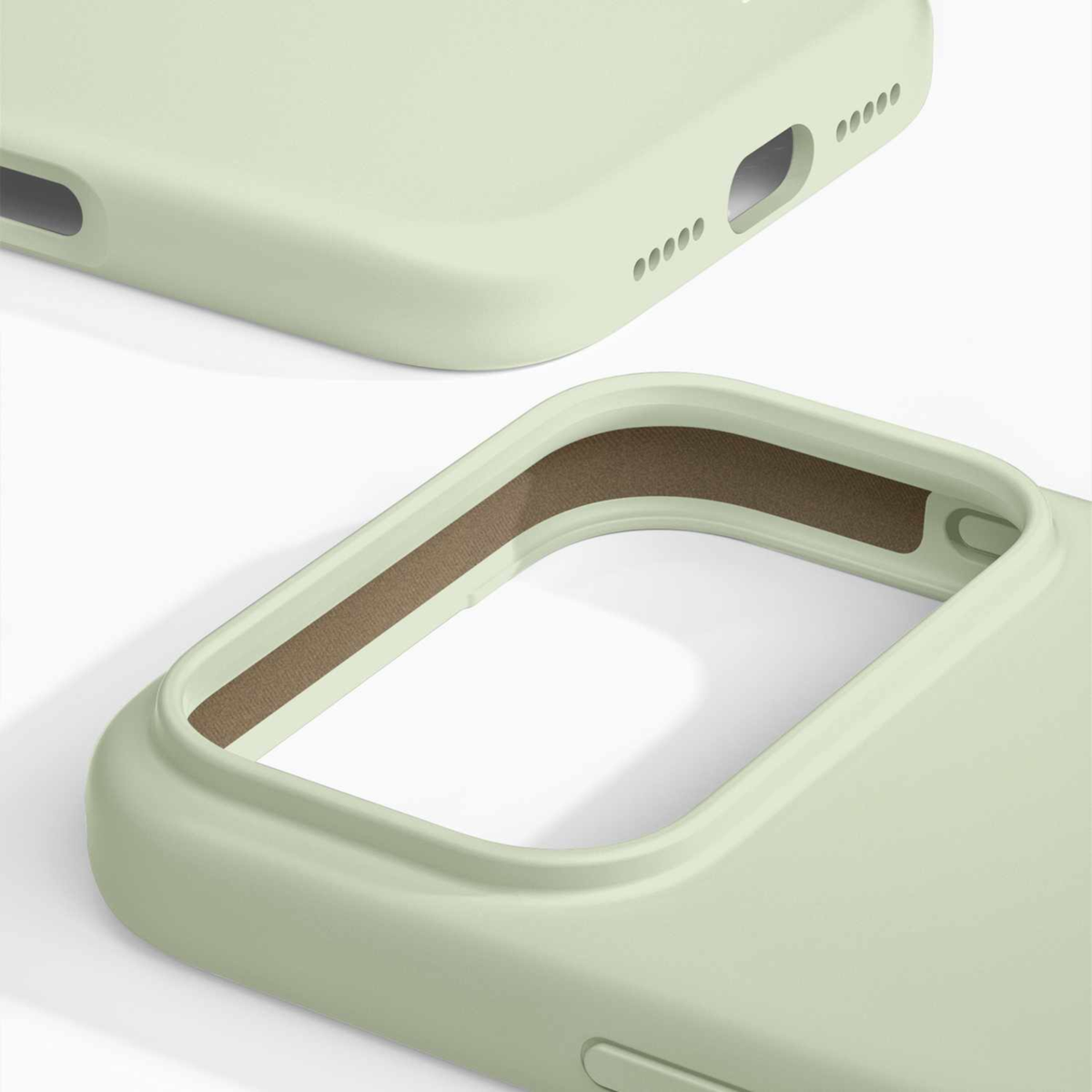 Ideal of Sweden - Silicone MagSafe Case Sage Green for iPhone 18 Pro/17 Pro