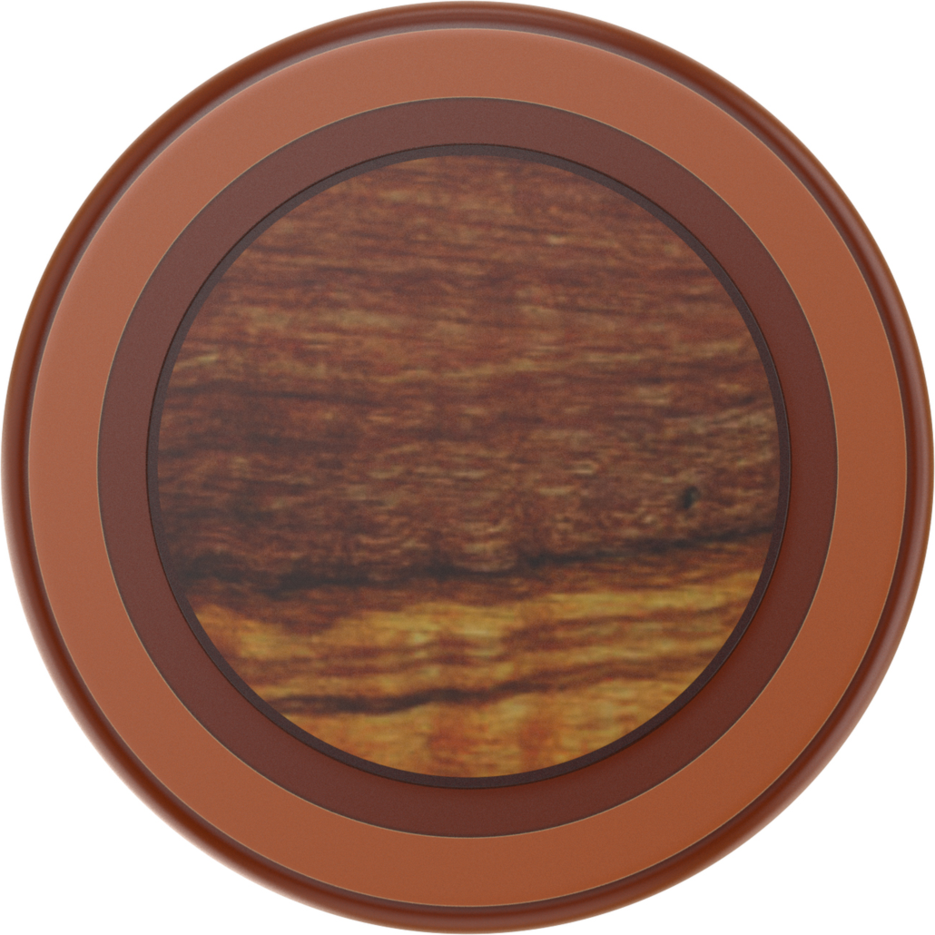 PopSockets 807290 PopGrip MagSafe Rond Anneau Adaptateur Olive Wood