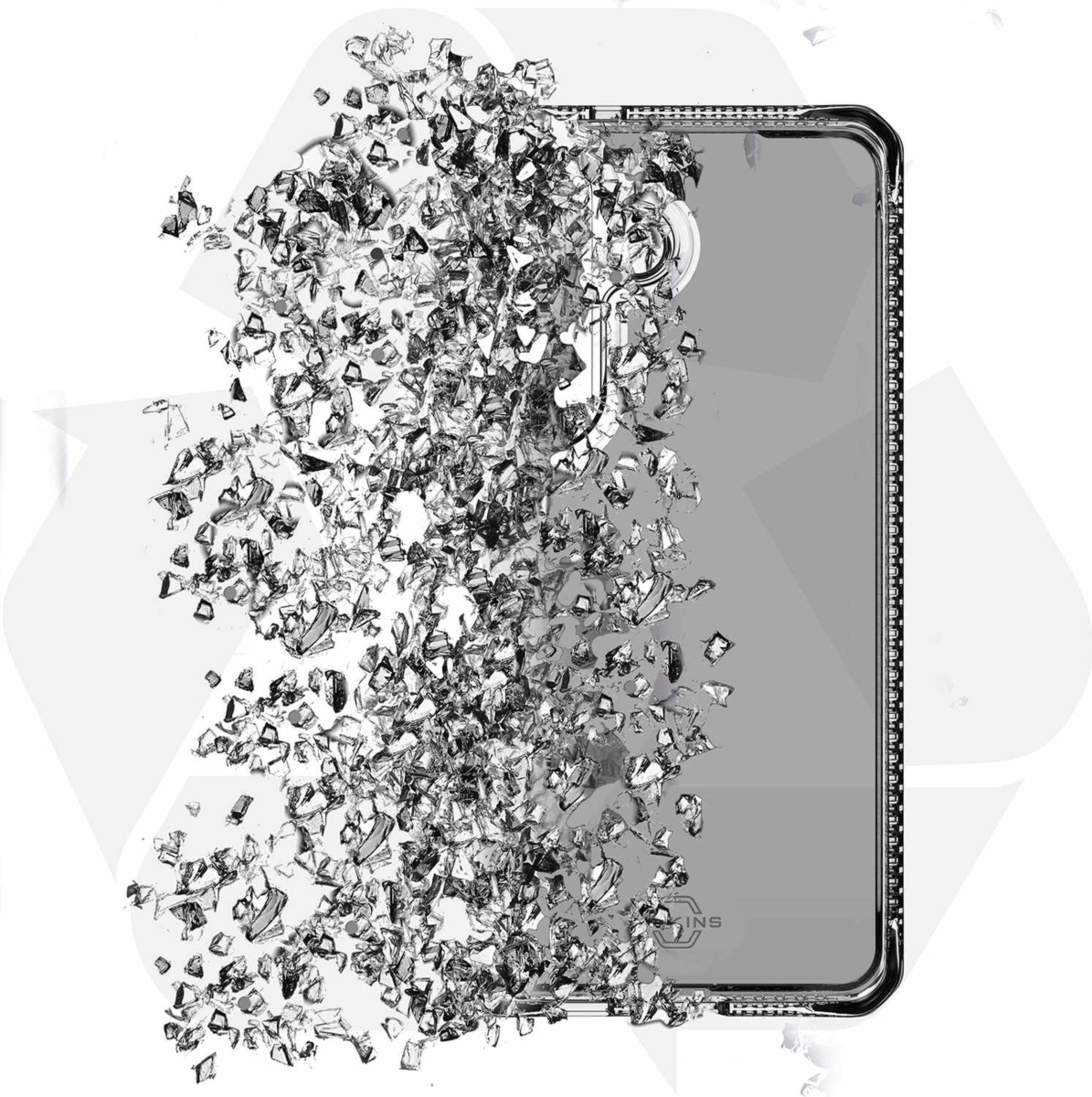 ITSKINS SGYRSPECMSMOK Étui Spectrum_R Smoke pour Samsung Galaxy S26