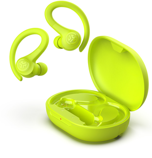 JLab- Go Air Sport True Wireless Earbuds - Neon Yellow