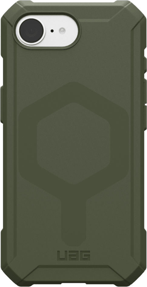 Get uncompromised defense with UAG Essential Armor – a one-piece TPU case that features an ultra-thin design, 15 ft drop protection and is compatible with MagSafe charging.