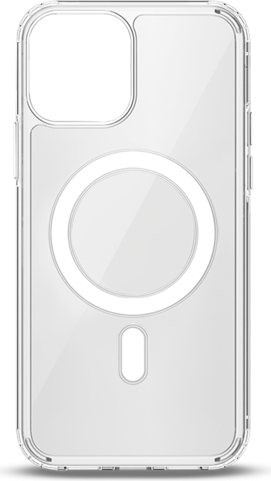 Adreama Boîtier Magnétique Antichoc en Cristal Clair pour iPhone 13 Pro Max
