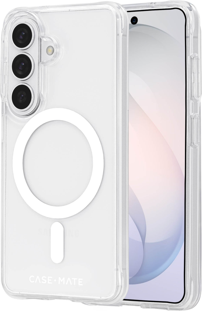 Case-Mate - Étui résistant avec aimant pour Samsung Galaxy S26 - Transparent