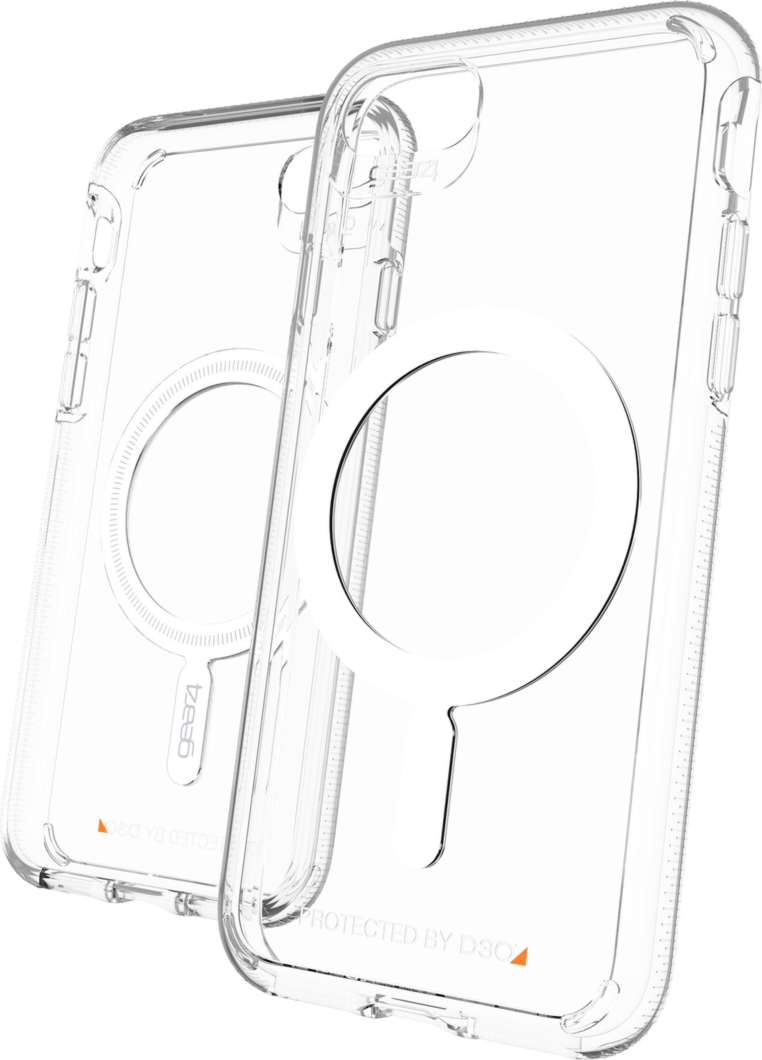 <p>Designed to show off the original design of the device, the Gear4 Crystal Palace case features a sleek clear construction with D3O® Crystalex™ inside the case, and the signature MagSafe ring.</p>