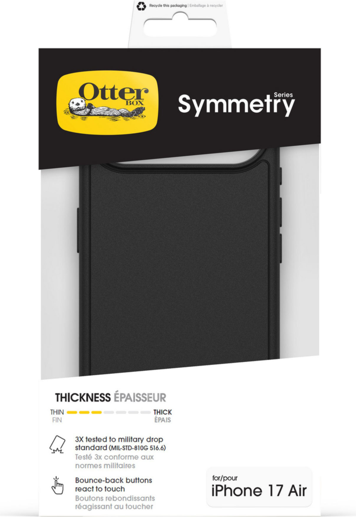 The OtterBox Symmetry Series with MagSafe is a thin case that makes a bold visual statement in a design that's slim and understated.