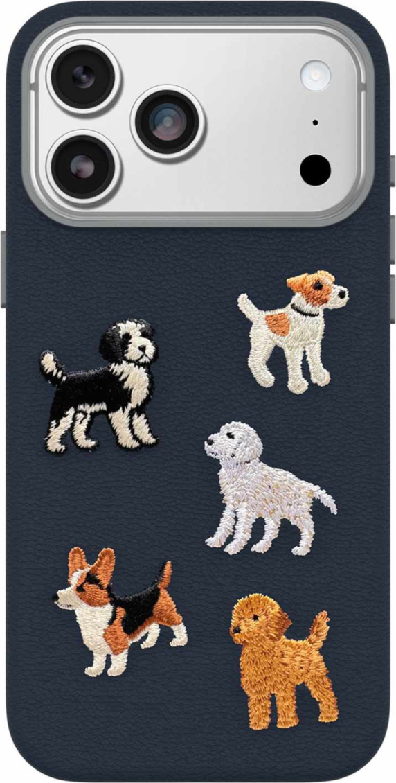 OtterBox - Étui Symmetry Cactus Leather Embroidery MagSafe Barskerville pour iPhone 18 Pro Max/17 Pro Max