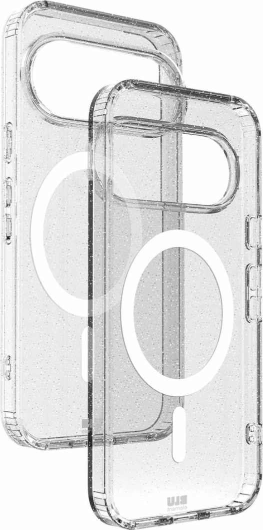 Blu Element - Coque scintillante robuste Dropzone avec aimants transparente pour Google Pixel 11 Pro