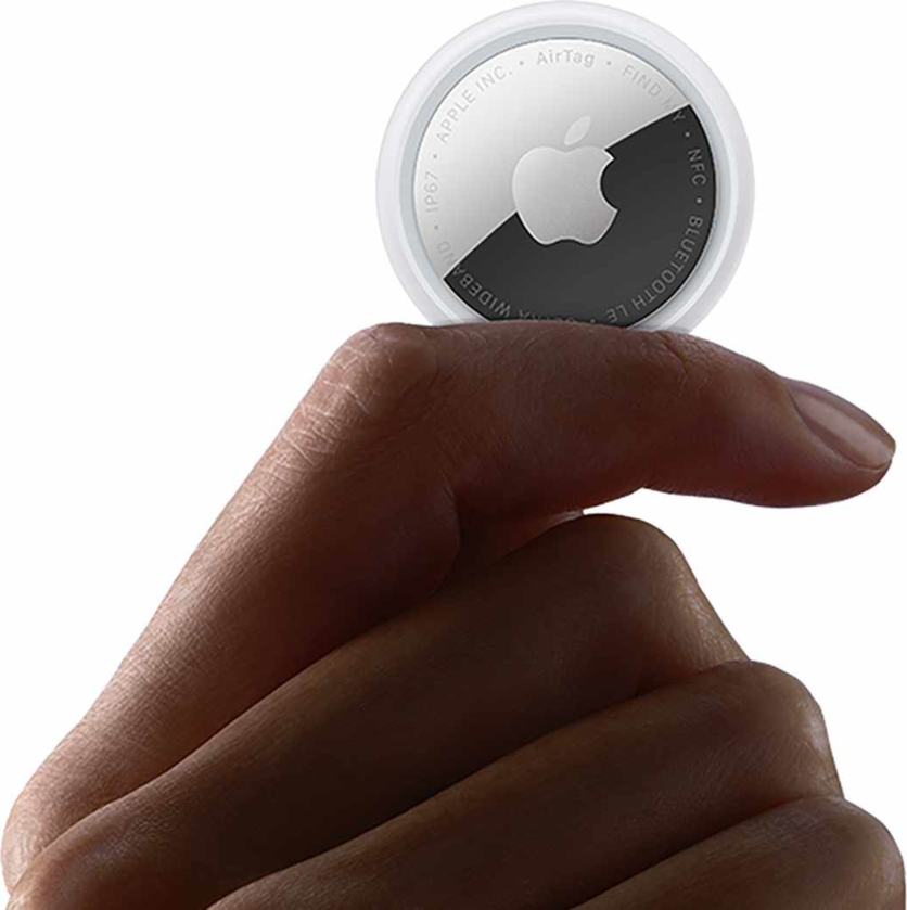 Apple - AirTag (1 Pack) 2nd Gen - White