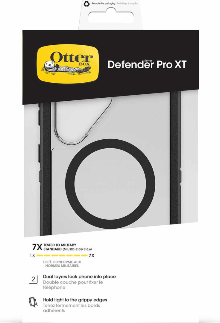 OtterBox 7799892 Étui Defender Pro XT Clear avec Magnets Dark Side pour Samsung Galaxy S26