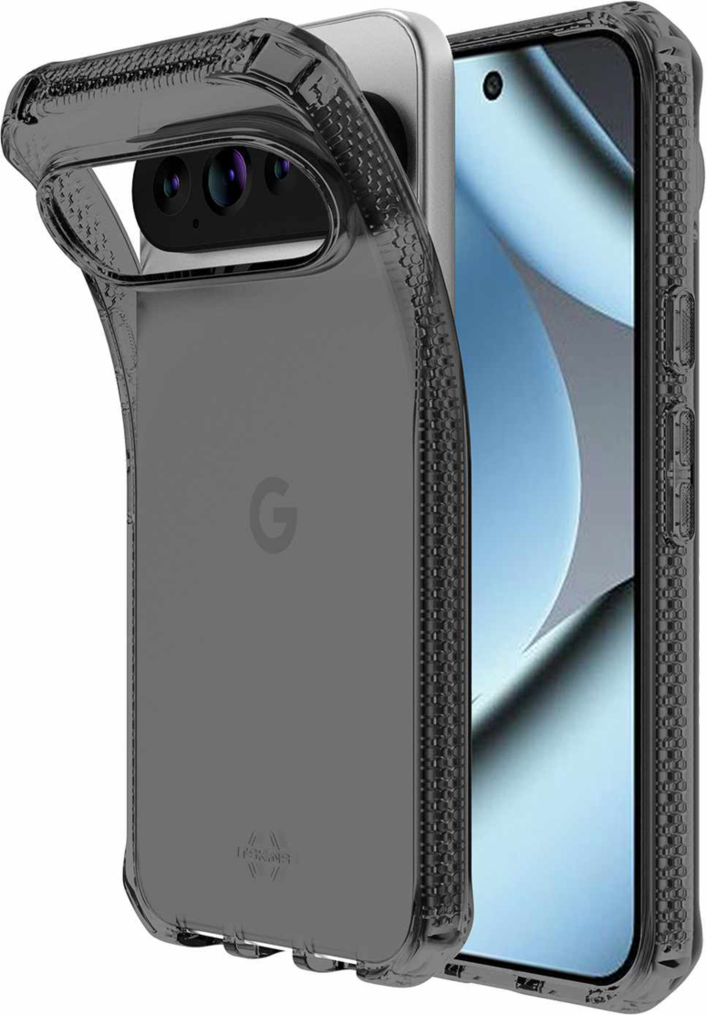 ITSKINS - Étui Spectrum_R transparent fumé pour Google Pixel 11/11 Pro/10/10 Pro
