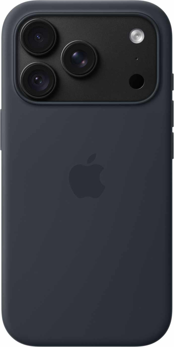 Apple - Coque en silicone avec MagSafe Bleu marine pour iPhone 18 Pro