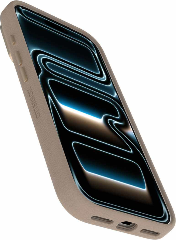 OtterBox - Étui MagSafe Symmetry en cuir de cactus brodé Cottage Rose pour iPhone 18 Pro/17 Pro
