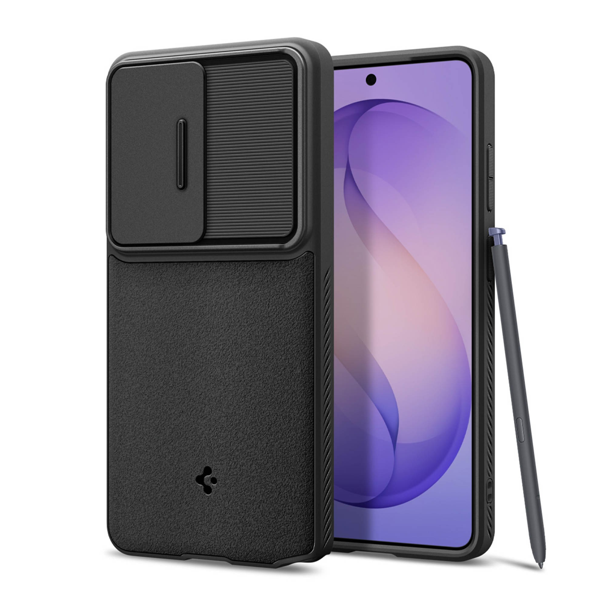 Spigen Optik Armor Magfit combines camera lens protection, MagSafe compatibility, and military-grade drop defense in a sleek protective case.