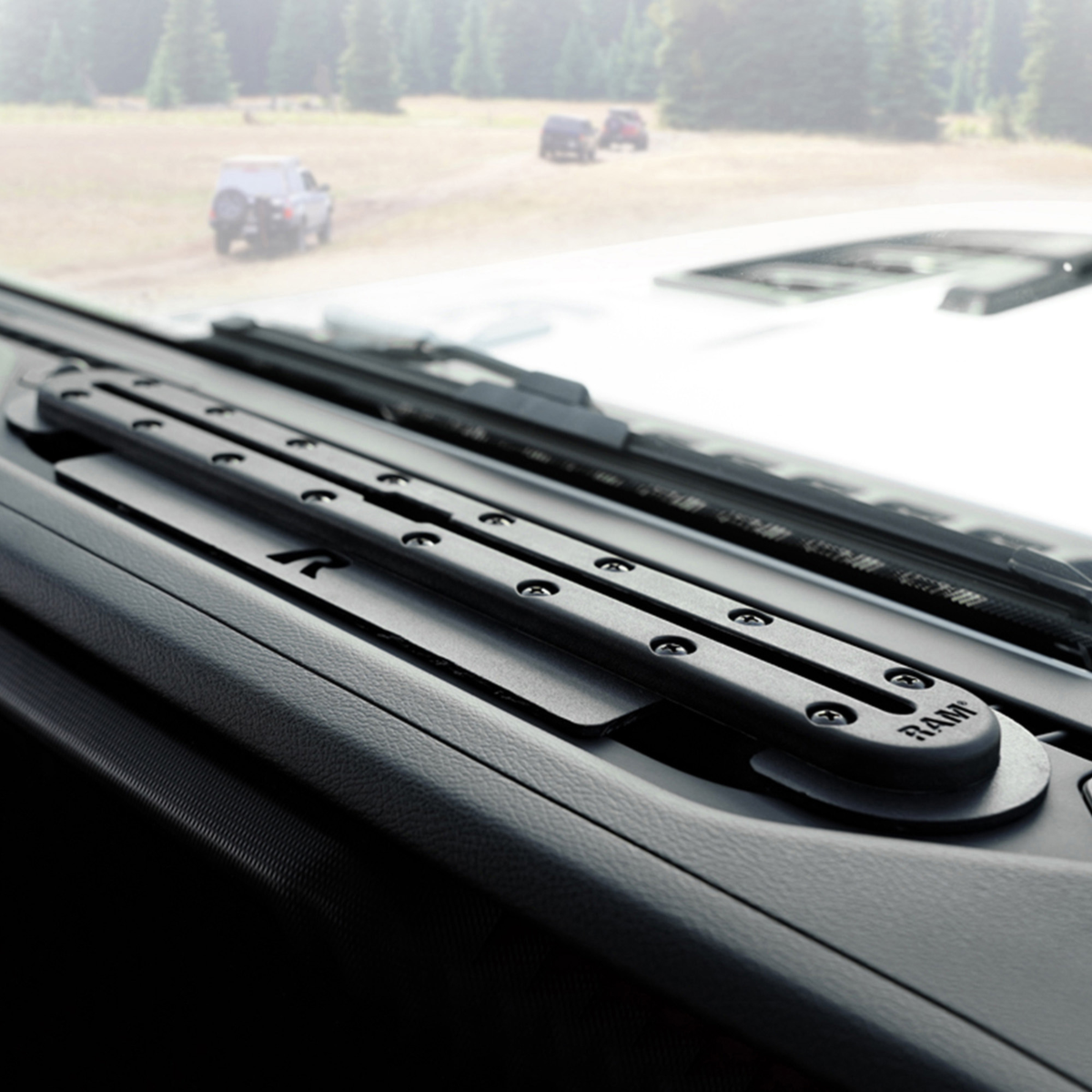 <p>Connect anything RAM mounts for Action Cameras, GPS and phone mounts to your Jeep JL/Gladiator for the ultimate Infotainment system with the RAM® Tough-Track™ for '18-21 Jeep JL/Gladiator.</p>