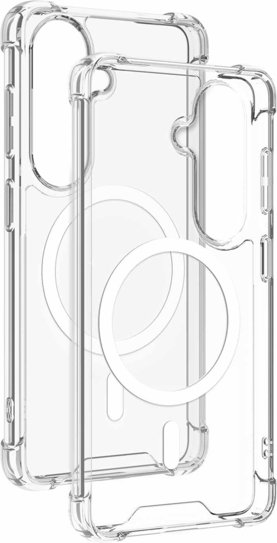 Blu Element - Étui robuste DropZone avec aimants transparent pour Samsung Galaxy S26 FE/Galaxy S25 FE