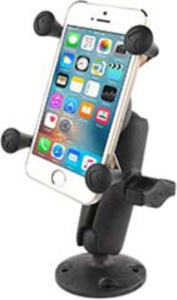 The RAM X-Grip with Drill-Down Base is a rugged vehicle mount that offers a no-bulk design with great holding power. Ideal for motorcycle, or in-vehicle solutions.