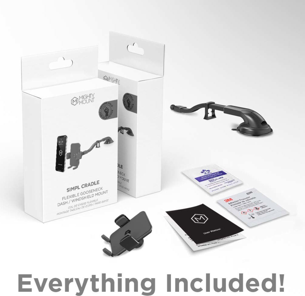 MagSafe magnetic dash mount  offers hands-free rapid charging Adaptable mounting: Fits various dashboards and offers multiple viewing angles
N52 Neodymium Magnets: Tackles rough terrains, keeping your phone securely attached
 360° Viewing angle with tilt and rotation ability 
Compatible with iPhone 12, 13 14 and 15 series
Designed, Assembled, and Packaged in Canada