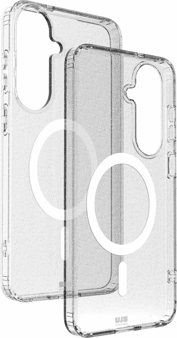 Blu Element - Dropzone Rugged Glitter Case w/Magnets Clear for Samsung Galaxy S26 FE/Galaxy S25 FE clear