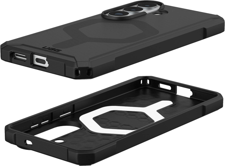 Get uncompromised defense with UAG Essential Armor – a one-piece TPU case that features an ultra-thin design, 15 ft drop protection and a built-in magnet module.